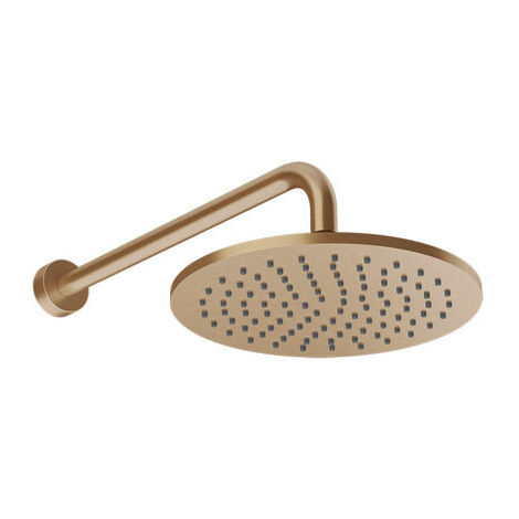 Gessi Origini Antikalk-Kopfbrause mit Gelenk und Wandarm,