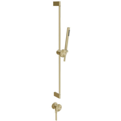 Gessi Origini Barre de douche avec coude de raccordement mural,