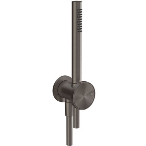 Gessi Origini Brause-Set mit Wandanschlussbogen, Halterung,