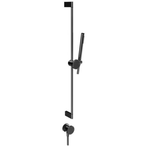 Gessi Origini Brausestange mit Wandanschlussbogen, Schlauch, 1