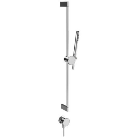 Gessi Origini Brausestange mit Wandanschlussbogen, Schlauch, 1