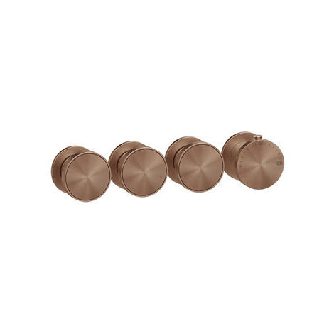 Gessi Origini Fertigmontageset Thermostat, 3-Wege,