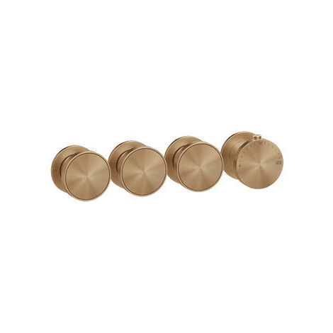 Gessi Origini Fertigmontageset Thermostat, 3-Wege,
