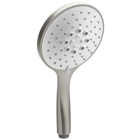 Gessi Origini teleducha antical, con inserto blanco, 3 chorros,