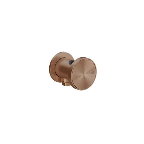 Gessi Origini Wandanschlussbogen mit Brausehalter, Eigensicher,