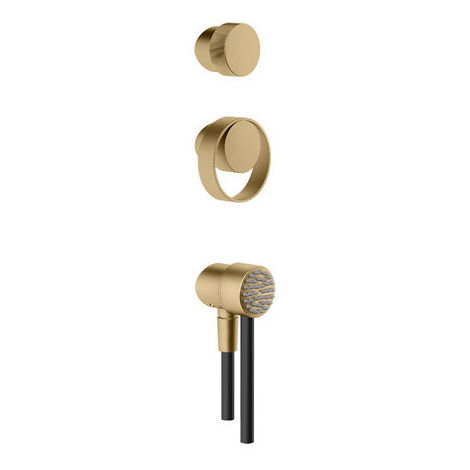 Gessi Outdoor Einhebelmischer, Umsteller und Handbrausen-Set für