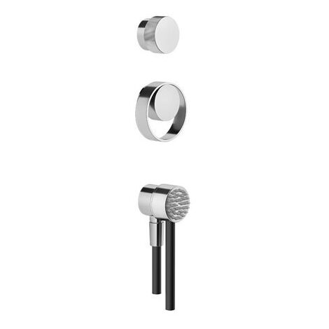 Gessi Outdoor Einhebelmischer, Umsteller und Handbrausen-Set für