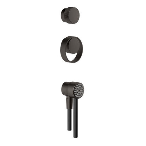 Gessi Outdoor Einhebelmischer, Umsteller und Handbrausen-Set für