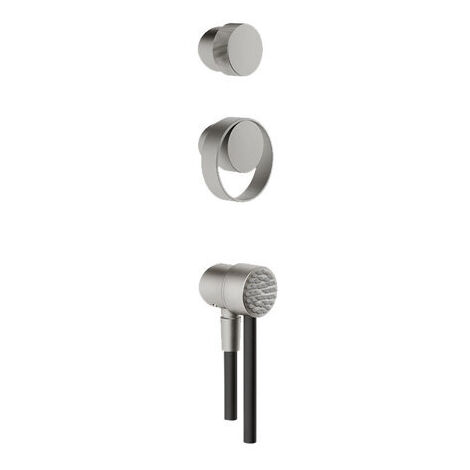 Gessi Outdoor Einhebelmischer, Umsteller und Handbrausen-Set für