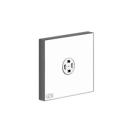 Gessi Rettangolo buse de pulvérisation murale QUADRO, 32979706,
