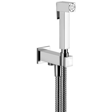 Gessi Rettangolo cierre higiénico de ducha, codo de conexión a la