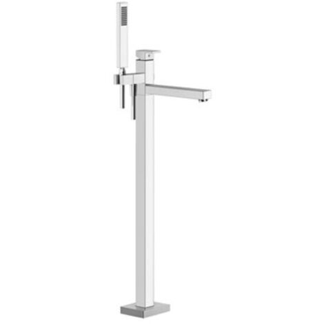 Gessi Rettangolo Fertigmontageset für freistehende Wannenarmatur,