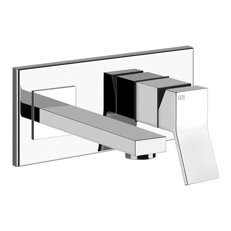 Gessi Rettangolo K, Fertigmontageset Einhebelmischer Waschtisch