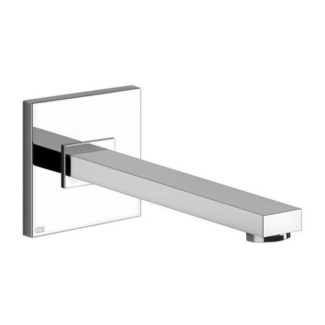 Gessi Rettangolo K, Wand-Auslauf mit 1/2 Anschluss für separaten