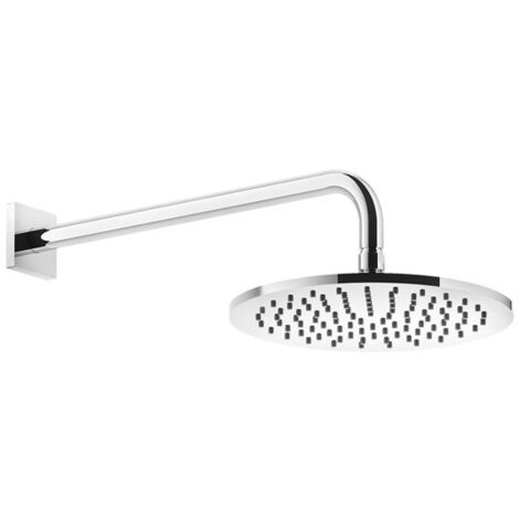 Gessi Rilievo, Antikalk-Kopfbrause D250 mm, mit Gelenk und