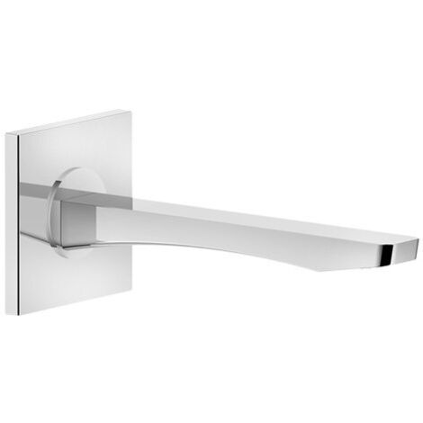 Gessi Rilievo, bec mural pour lavabo avec raccord 1/2, pour
