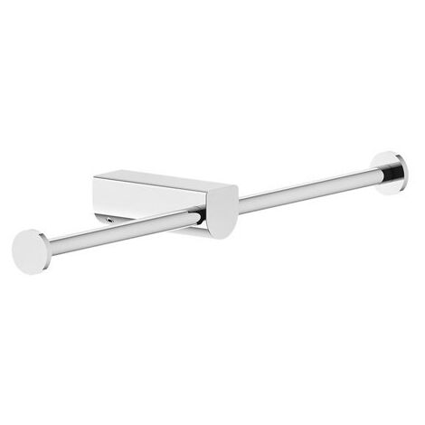 Gessi Rilievo, Doppel-WC-Papierrollenhalter, Wandmontage,