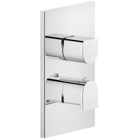 Gessi Rilievo, Fertigmontageset für Unterputz-Thermostat mit