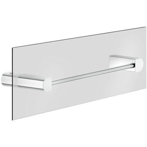 Gessi Rilievo, Handtuchhalter 300 mm, Montage an Glaswand,