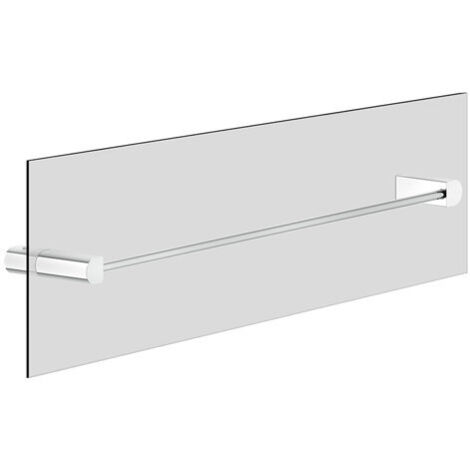 Gessi Rilievo, Handtuchhalter 600 mm, Montage an Glaswand,