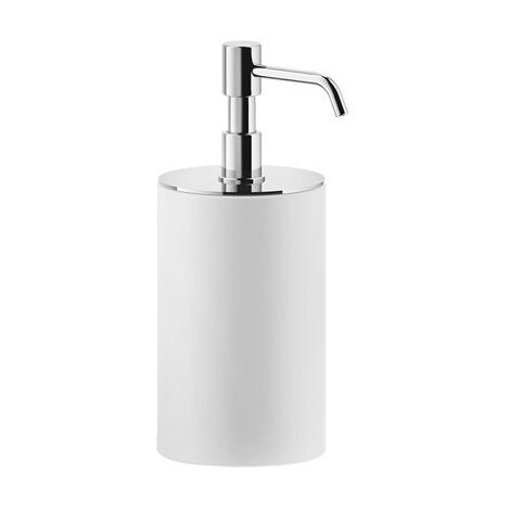 Gessi Rilievo, Seifenspender Standversion, Becher weiß matt,