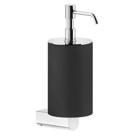 Gessi Rilievo, Seifenspender zur Wandmontage, Becher Schwarz