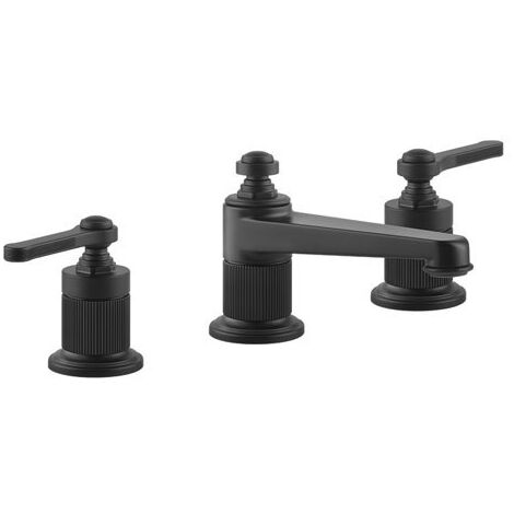 Gessi Venti20 3-Loch-Waschtischarmatur, Ausladung 134mm, Höhe