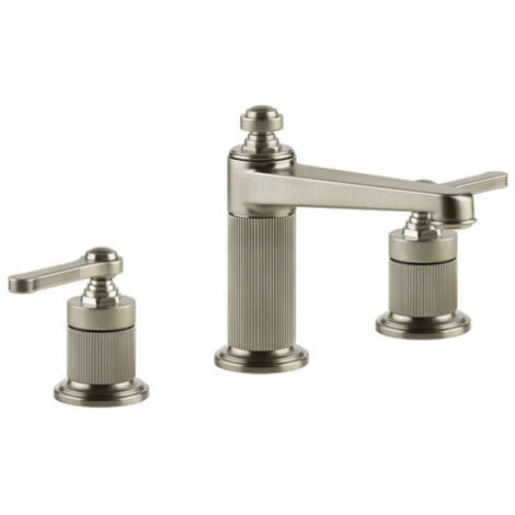 Gessi Venti20 3-Loch-Waschtischarmatur, Ausladung 134mm, Höhe