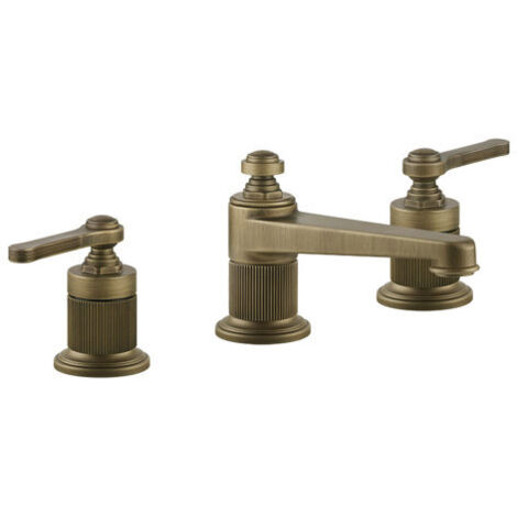 Gessi Venti20 3-Loch-Waschtischarmatur, Ausladung 134mm, Höhe