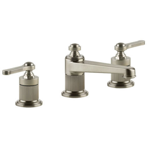Gessi Venti20 3-Loch-Waschtischarmatur, Ausladung 134mm, Höhe