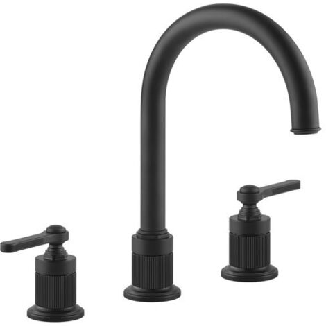 Gessi Venti20 3-Loch-Waschtischarmatur, Ausladung 172mm, mit