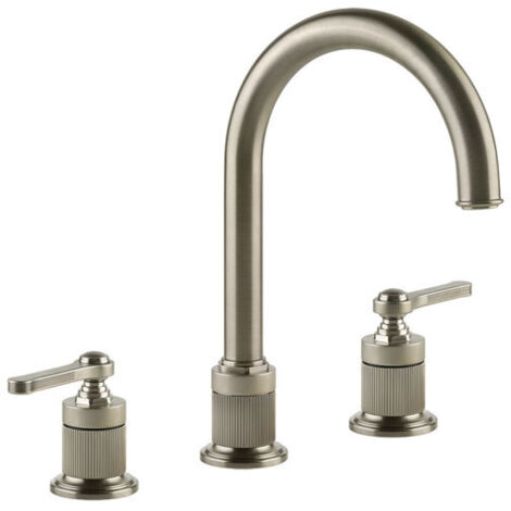 Gessi Venti20 3-Loch-Waschtischarmatur, Ausladung 172mm, ohne