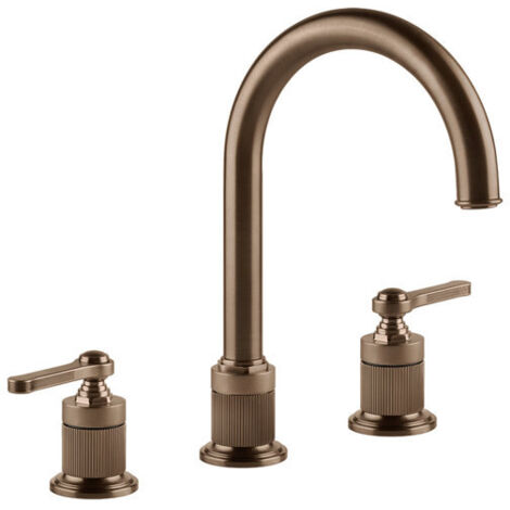 Gessi Venti20 3-Loch-Waschtischarmatur, Ausladung 172mm, ohne