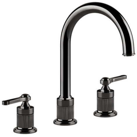 Gessi Venti20 3-Loch-Waschtischarmatur, Ausladung 172mm, ohne