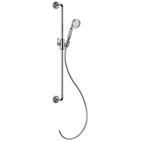 Gessi Venti20 Brausestange mit gebogener Halterung, mit