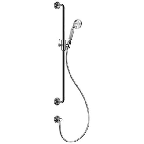 Gessi Venti20 Brausestange mit Wandanschlussbogen, gebogener