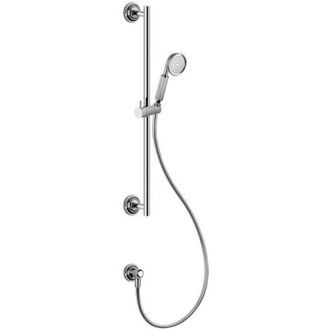 Gessi Venti20 Brausestange mit Wandanschlussbogen, gewinkelter