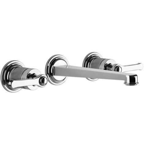 Gessi Venti20 Fertigmontageset 3-Loch Waschtisch-Einhebelmischer,
