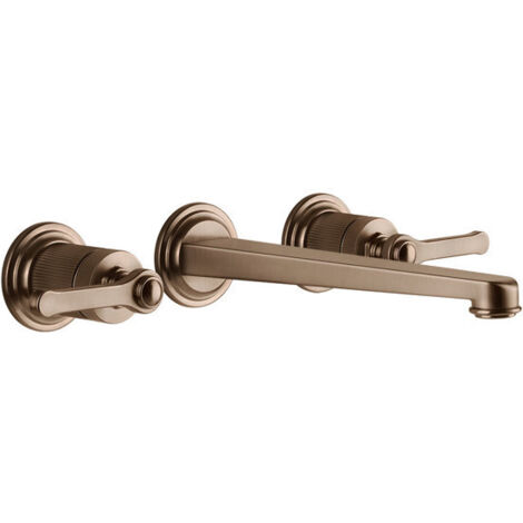 Gessi Venti20 Fertigmontageset 3-Loch Waschtisch-Einhebelmischer,