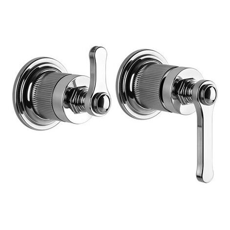 Gessi Venti20 Fertigmontageset Wanne/Dusch-Einhebelmischer, für