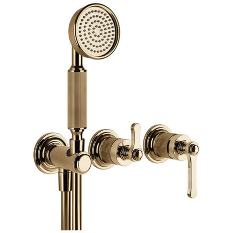 Gessi Venti20 Fertigmontageset Wanne/Dusch-Einhebelmischer, mit
