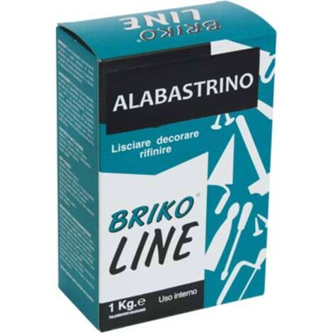 GESSO ALABASTRINO BRIKO LINE - KG 1 - 12 pezzi