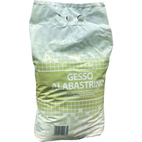 GESSO ALABASTRINO kg. 5 - 4 pezzi