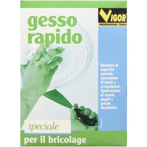 Gesso Rapido Vigor In Scatola 1 Kg conf. 10Pz