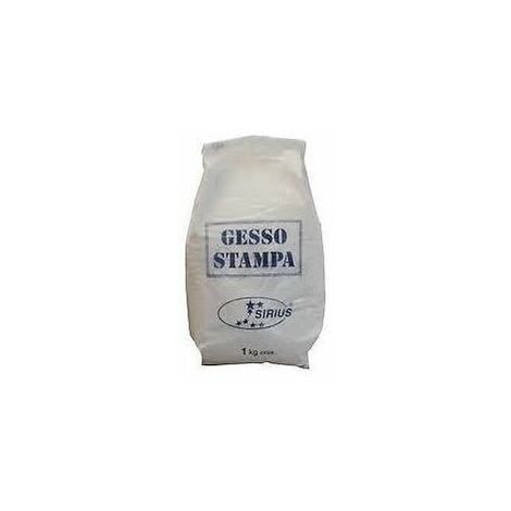 Gesso scagliola stampa stampo polvere edilizia costruzione confezione da kg1