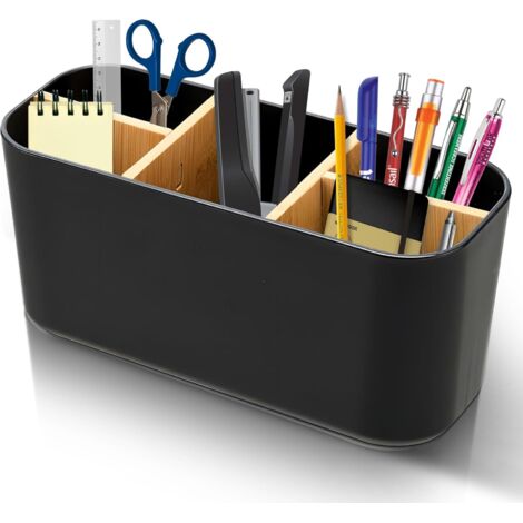 Gestionnaire de bureau, gestionnaire de maquillage, porte-crayons, presse-papiers de bureau, télécommande TV, porte-crayons de bureau multifonctionnel, accessoire de salle de bain, porte-crayons de bu