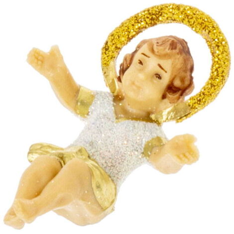 Gesù Bambino 5,5 cm - statuina per presepe