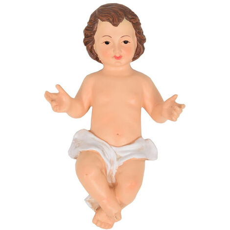 Gesu' bambino  bambinello di natale nascita addobbi natalizi presepe da cm19 ottima idea regalo