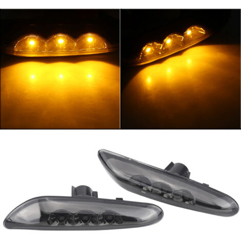 Getönte LED-Positions- und Blinkleuchten für BMW 1er E82 E88, 3er E90 E91 E92 E93, 5er E60 E61