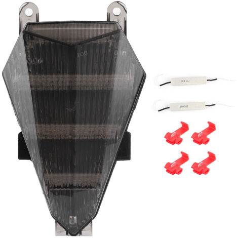 Getönte LED-Rückleuchte mit Blinkern für Yamaha YZF R6 2006-2016